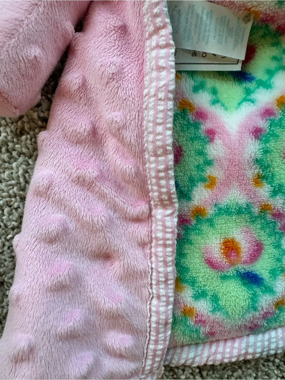 Jellycat Baby Lovey Security Blanket Lot Bunny Koala Flower Pink Green Plush